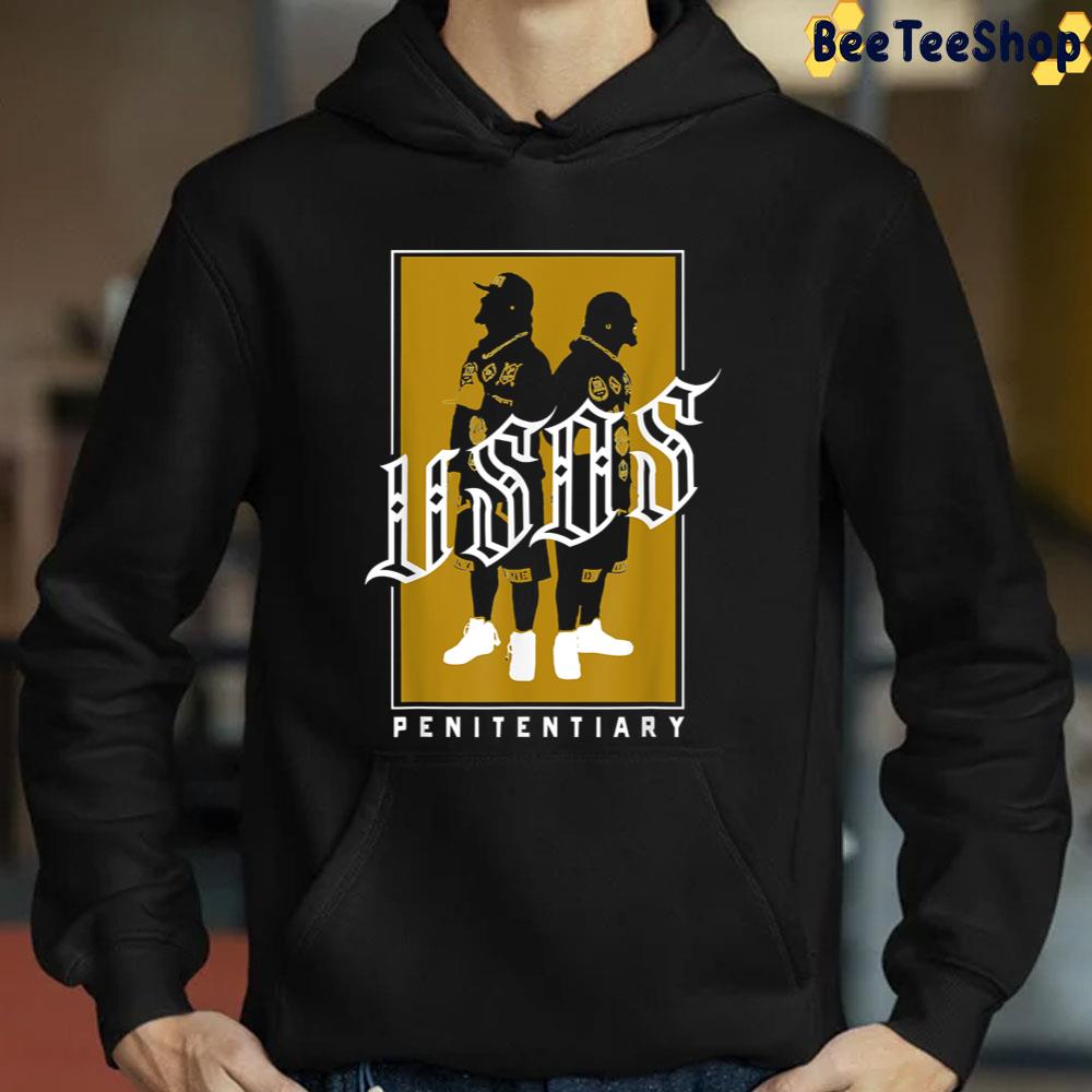 Wwe The Usos Penitentiary Graphic Unisex T-Shirt Wwe The Usos Penitentiary Graphic Unisex T-Shirt