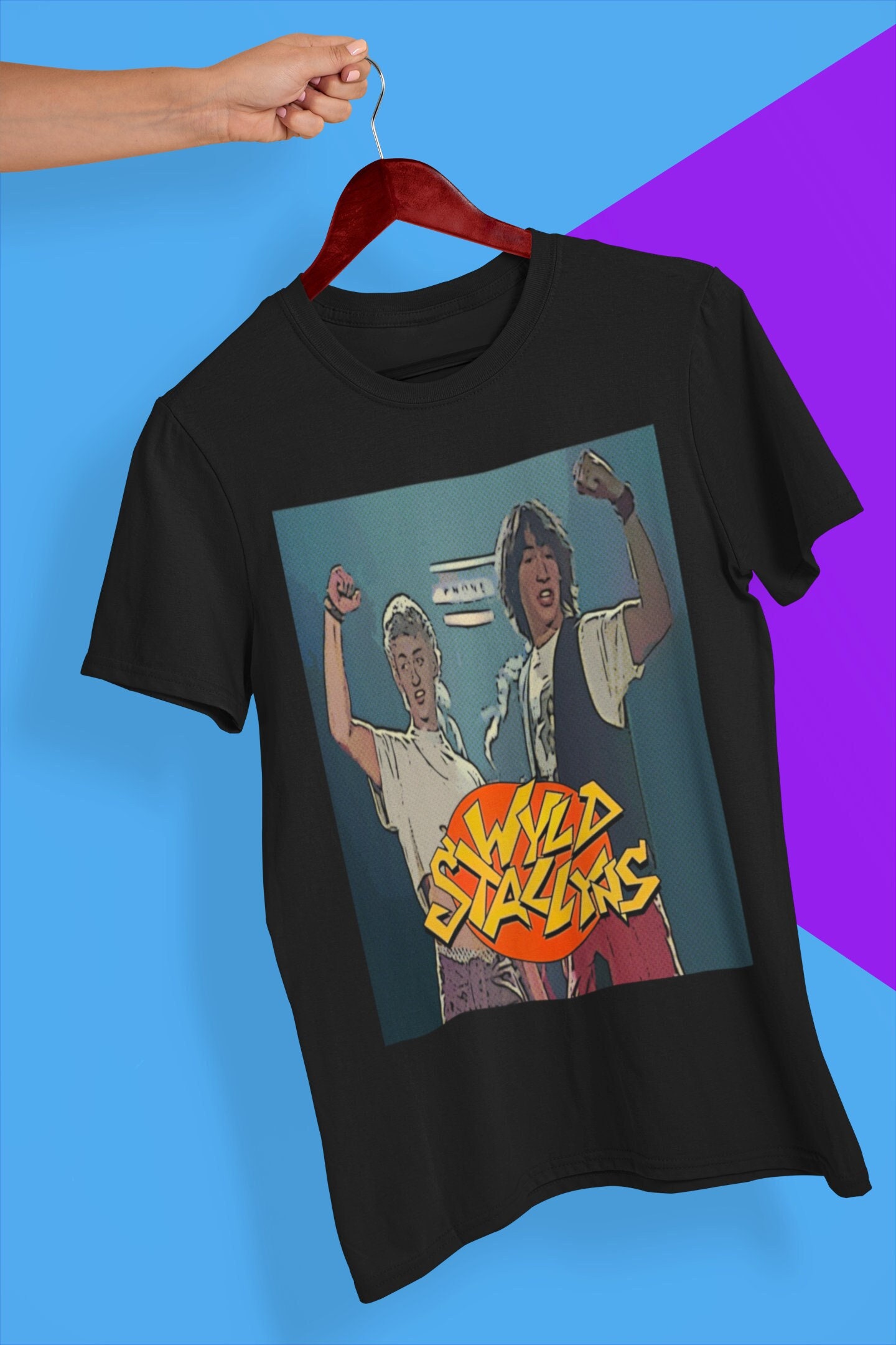 Wyld Stallyns Bill And Ted's Excellent Adventure Halloween Unisex T-Shirt Wyld Stallyns Bill And Ted's Excellent Adventure Halloween Unisex T-Shirt