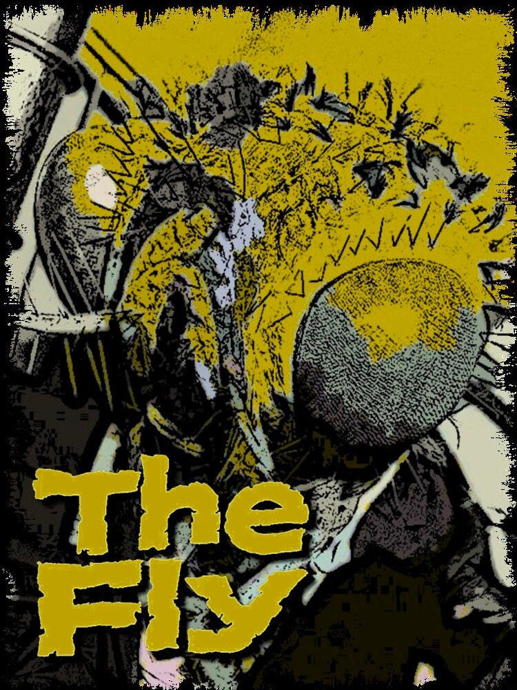 Yellow Design The Fly Movie Halloween Unisex T-Shirt Yellow Design The Fly Movie Halloween Unisex T-Shirt