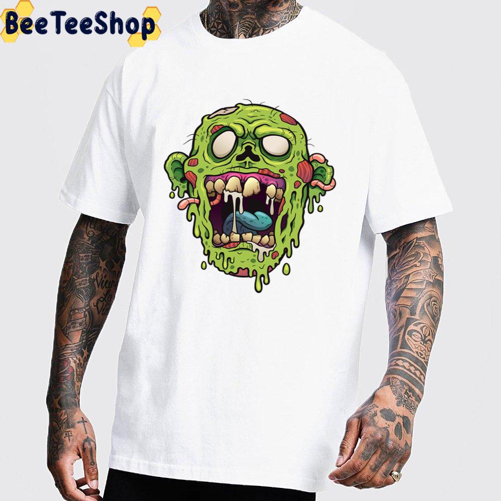 Zombie Face Halloween Unisex T-Shirt Zombie Face Halloween Unisex T-Shirt