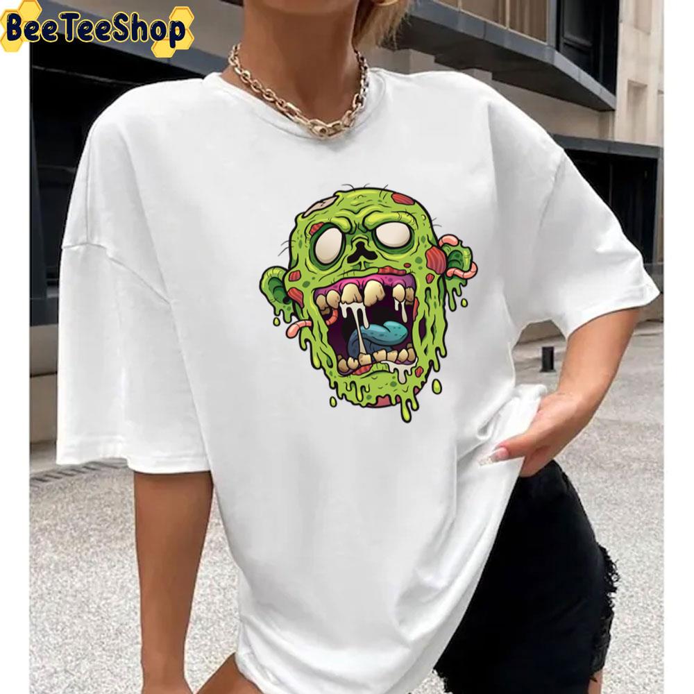 Zombie Face Halloween Unisex T-Shirt Zombie Face Halloween Unisex T-Shirt