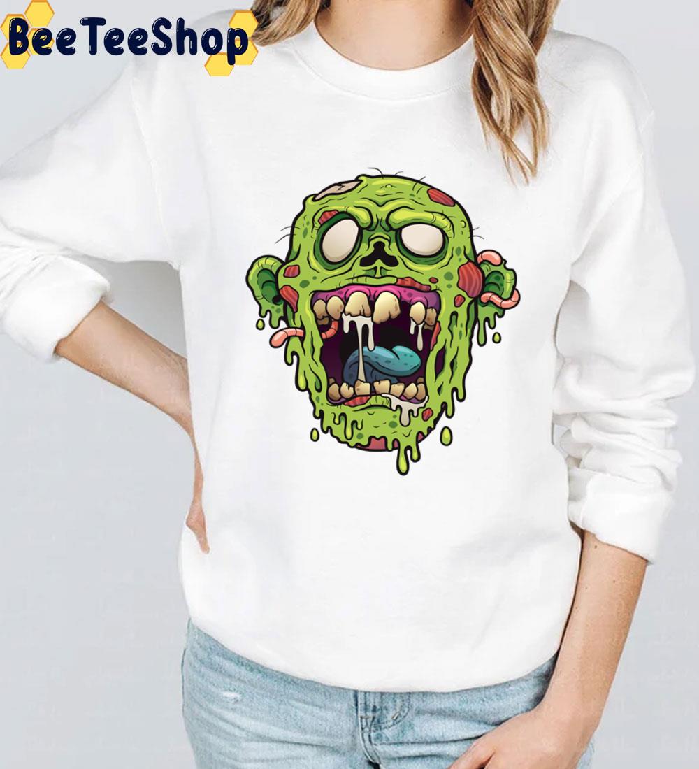 Zombie Face Halloween Unisex T-Shirt Zombie Face Halloween Unisex T-Shirt
