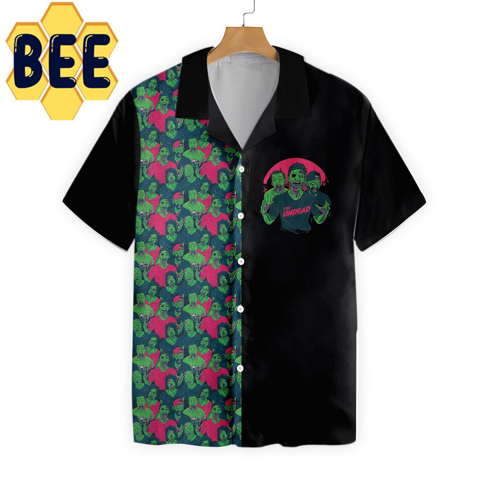 Zombie Walking Out Halloween Hawaiian Shirt Zombie Walking Out Halloween Hawaiian Shirt