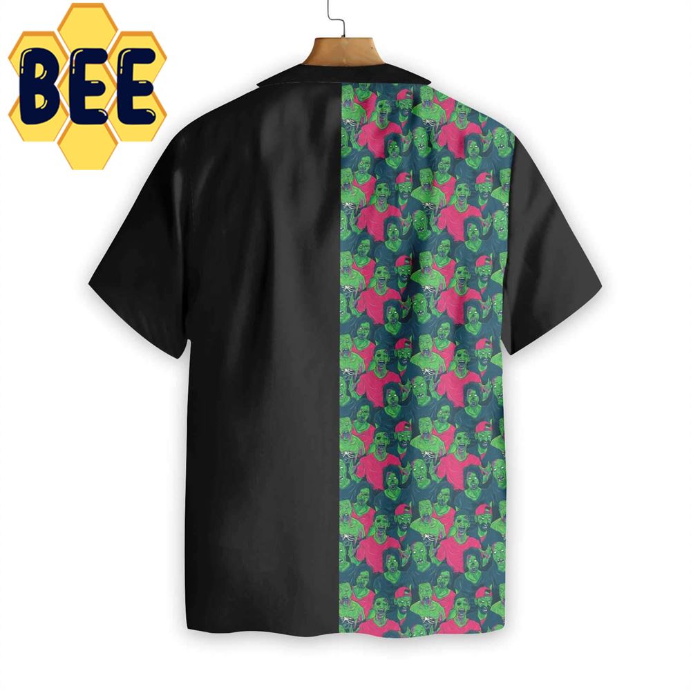 Zombie Walking Out Halloween Hawaiian Shirt Zombie Walking Out Halloween Hawaiian Shirt