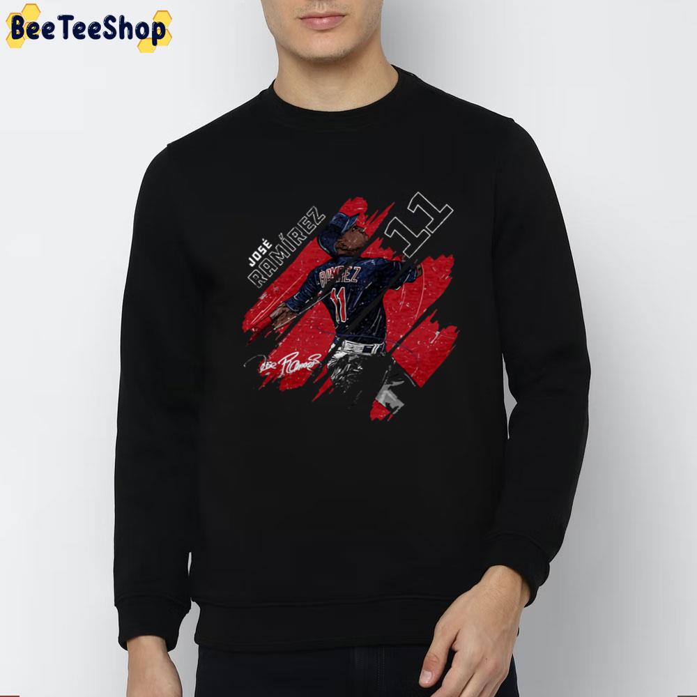 11 Jose Ramirez Cleveland Indians Baseball Unisex T-Shirt 11 Jose Ramirez Cleveland Indians Baseball Unisex T-Shirt