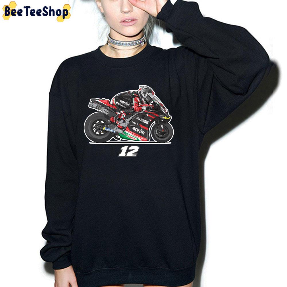 12 Maverick Vinales Moto Racing Unisex T-Shirt 12 Maverick Vinales Moto Racing Unisex T-Shirt