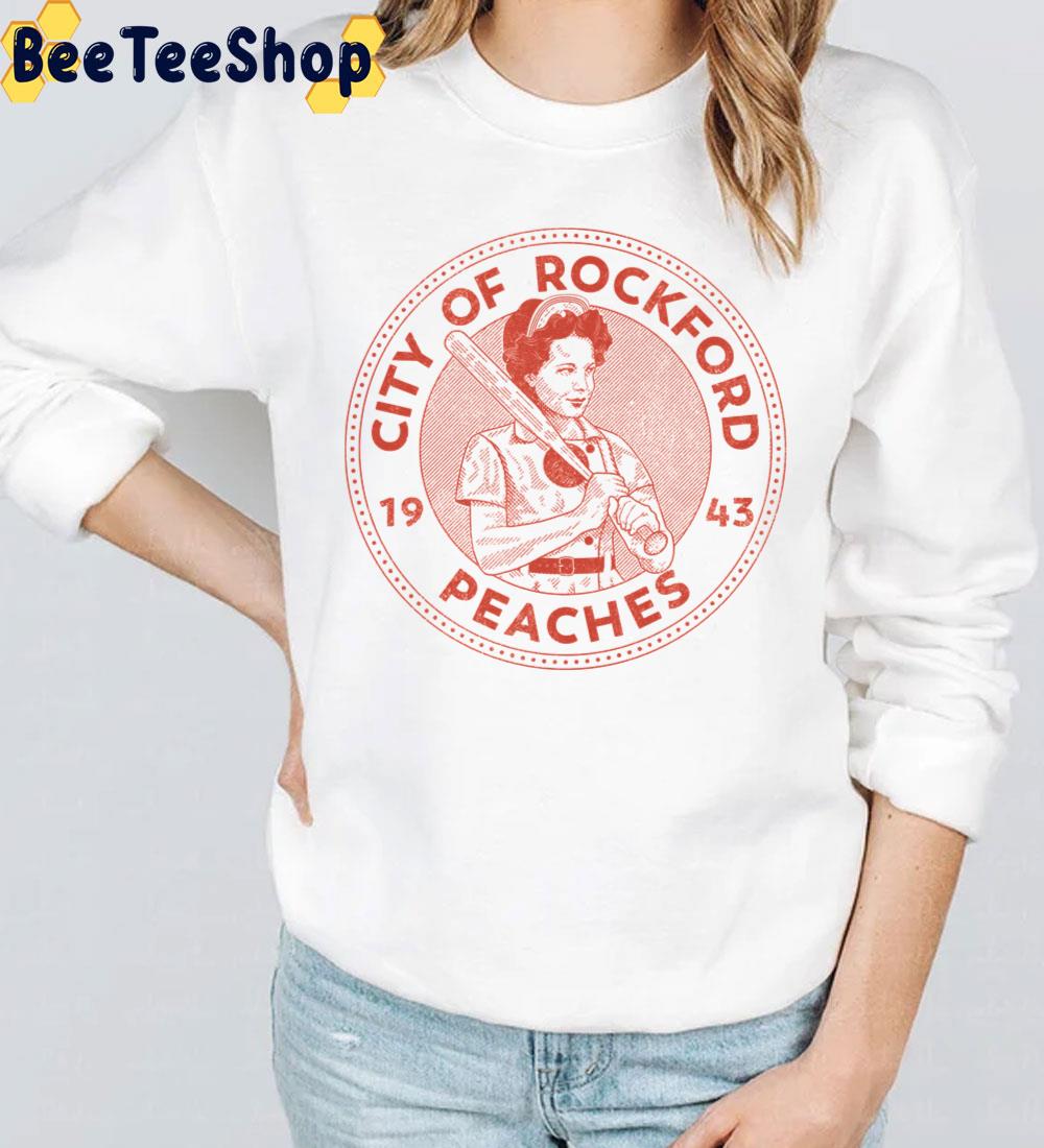 1943 City Of Rockford Peaches Retro Trending Unisex T-Shirt 1943 City Of Rockford Peaches Retro Trending Unisex T-Shirt