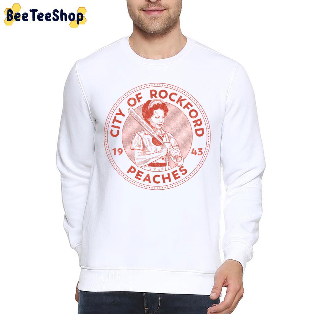 1943 City Of Rockford Peaches Retro Trending Unisex T-Shirt 1943 City Of Rockford Peaches Retro Trending Unisex T-Shirt