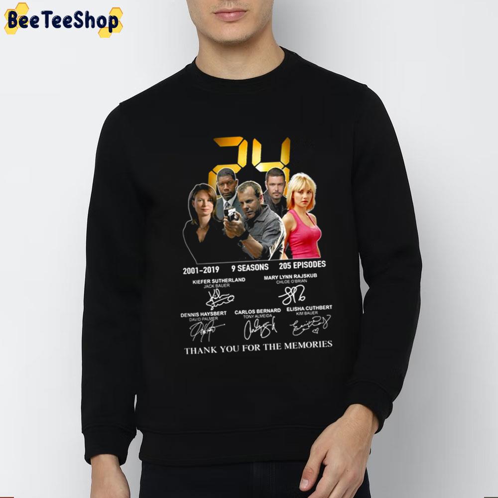 24 Movie 2001 2019 Signature Thank You For The Memories Unisex T-Shirt 24 Movie 2001 2019 Signature Thank You For The Memories Unisex T-Shirt