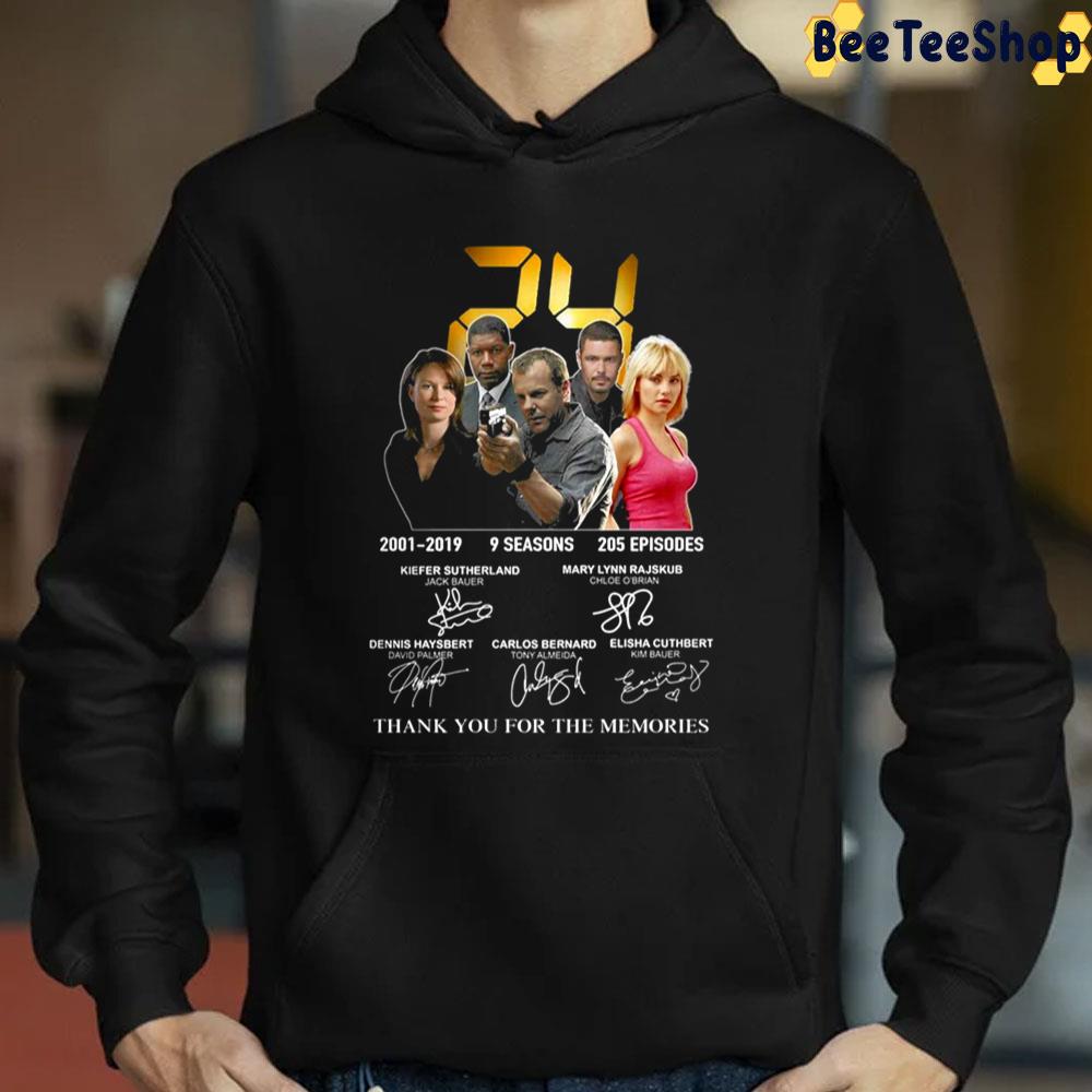 24 Movie 2001 2019 Signature Thank You For The Memories Unisex T-Shirt 24 Movie 2001 2019 Signature Thank You For The Memories Unisex T-Shirt