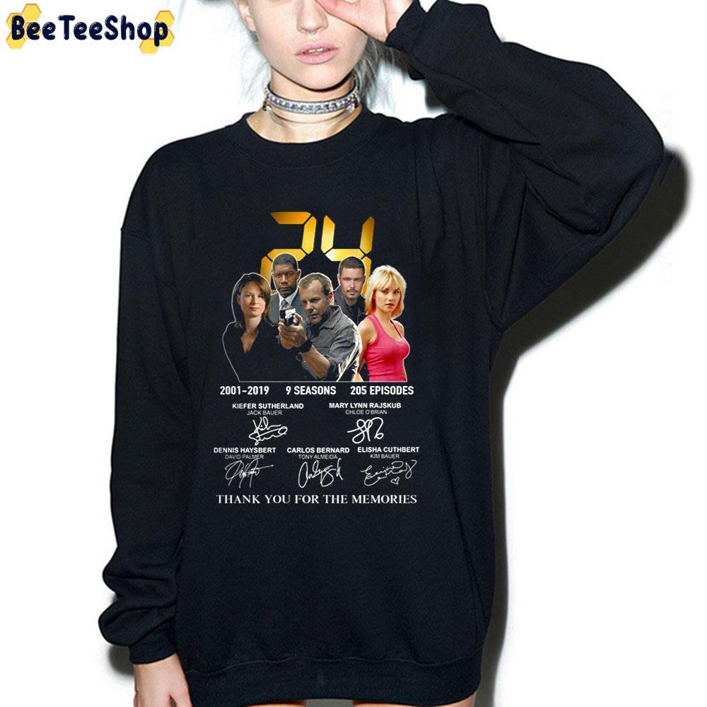 24 Movie 2001 2019 Signature Thank You For The Memories Unisex T-Shirt 24 Movie 2001 2019 Signature Thank You For The Memories Unisex T-Shirt