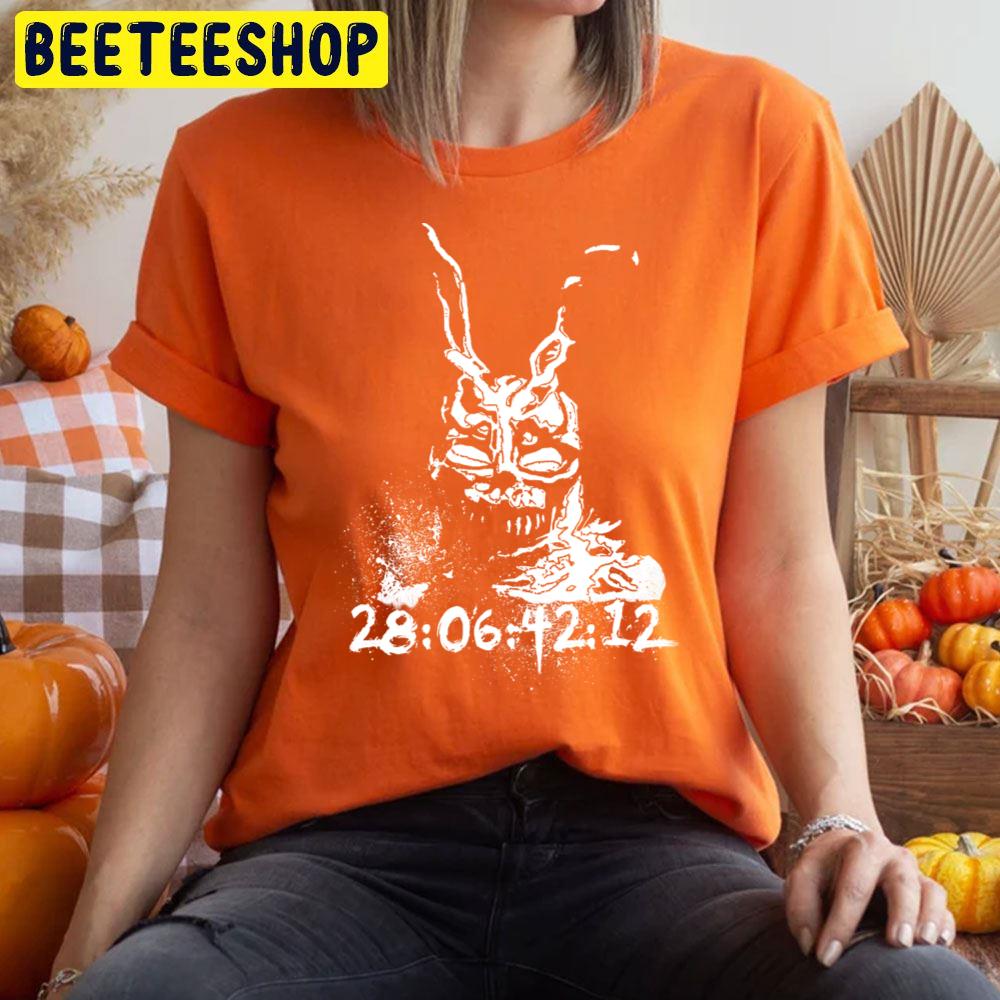28 06 42 12 Donnie Darko Frank Halloween Movie Unisex T-Shirt 28 06 42 12 Donnie Darko Frank Halloween Movie Unisex T-Shirt
