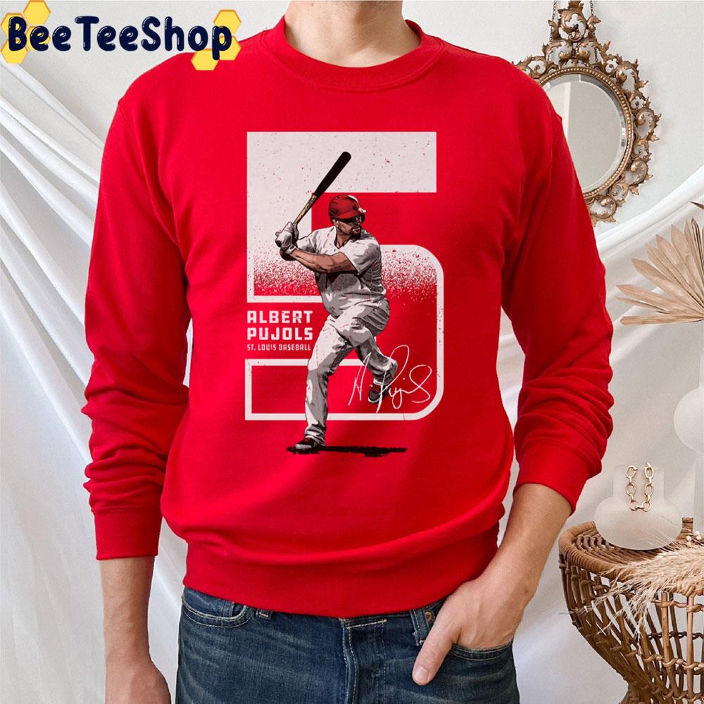 5 Albert Pujols Baseball Trending Unisex T-Shirt 5 Albert Pujols Baseball Trending Unisex T-Shirt