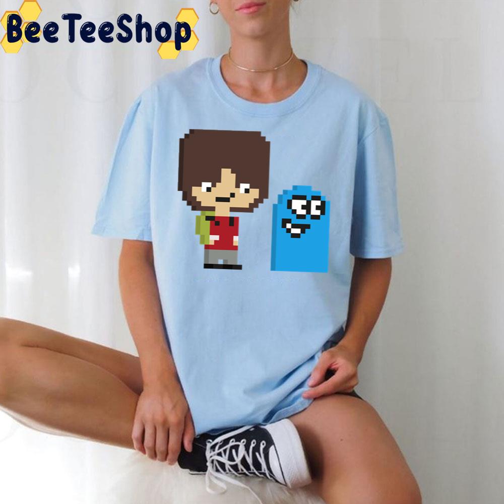 8 Bit Mac And Bloo Foster's Home For Imaginary Friends Trending Unisex T-Shirt 8 Bit Mac And Bloo Foster's Home For Imaginary Friends Trending Unisex T-Shirt