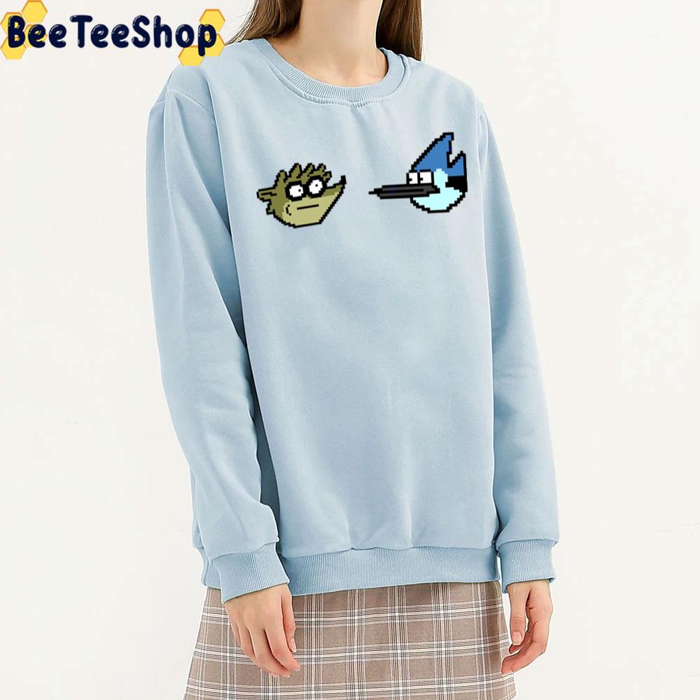 8 Bit Mordecai Rigby Regular Show Trending Unisex T-Shirt 8 Bit Mordecai Rigby Regular Show Trending Unisex T-Shirt