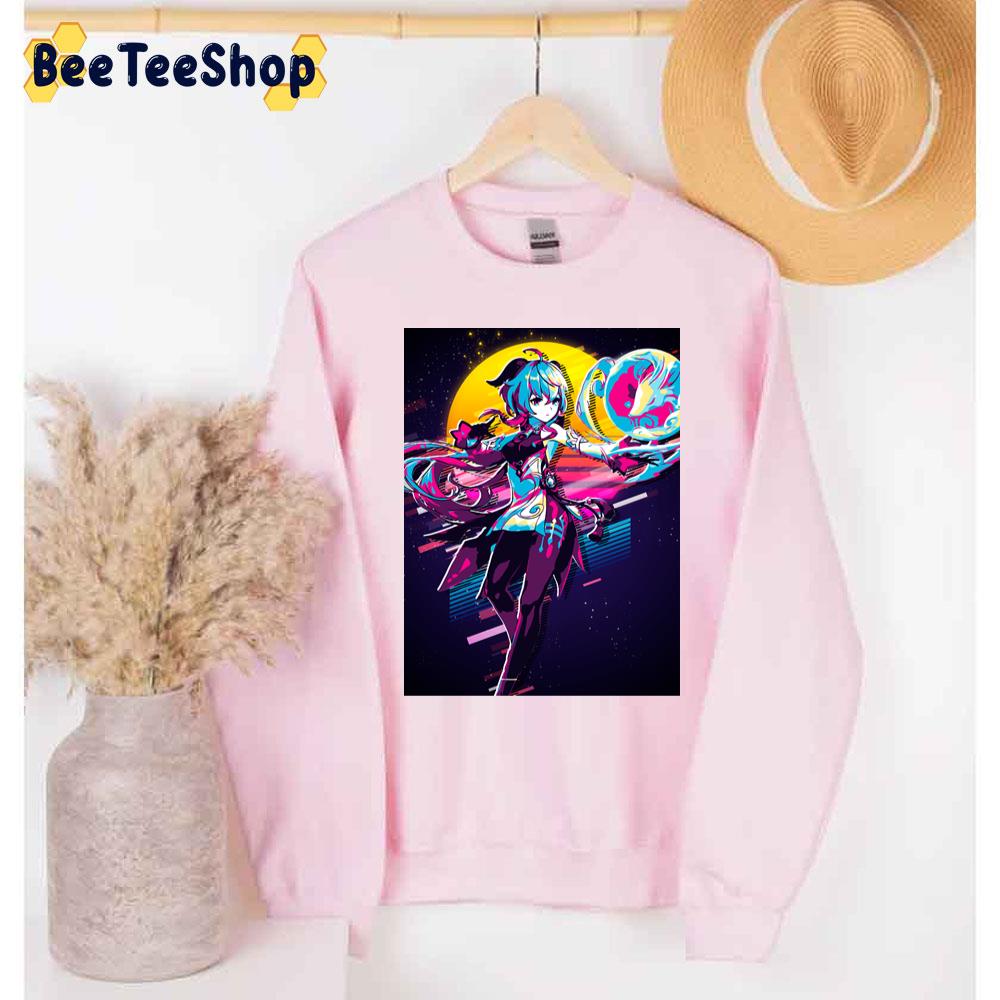 80s Retro Ganyu Genshin Impact Game Trending Unisex Sweatshirt 80s Retro Ganyu Genshin Impact Game Trending Unisex Sweatshirt