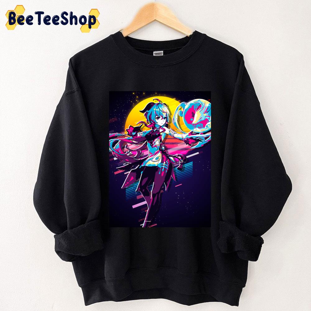 80s Retro Ganyu Genshin Impact Game Trending Unisex Sweatshirt 80s Retro Ganyu Genshin Impact Game Trending Unisex Sweatshirt