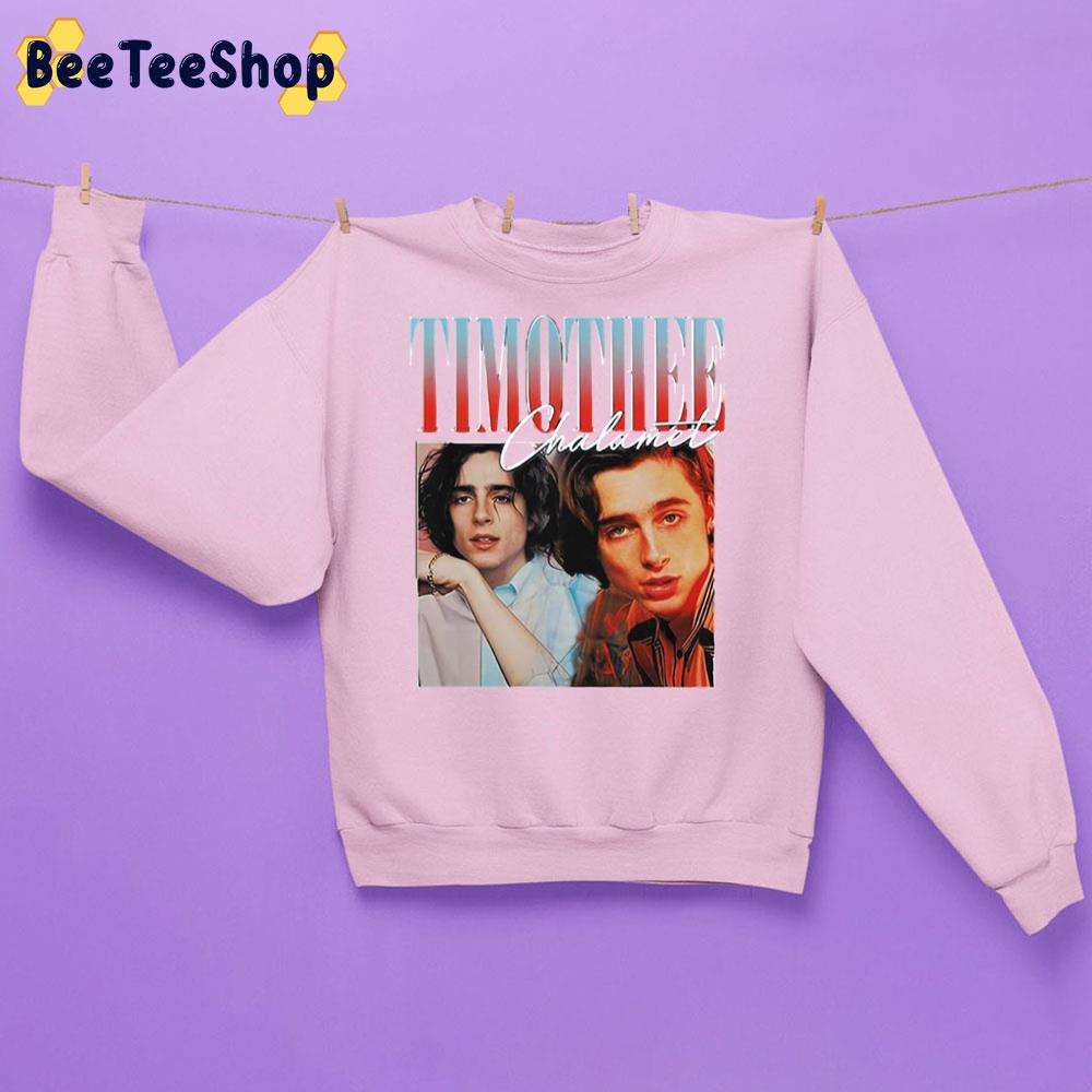 80s Vintage Timothée Chalamet Trending Unisex Sweatshirt 80s Vintage Timothée Chalamet Trending Unisex Sweatshirt