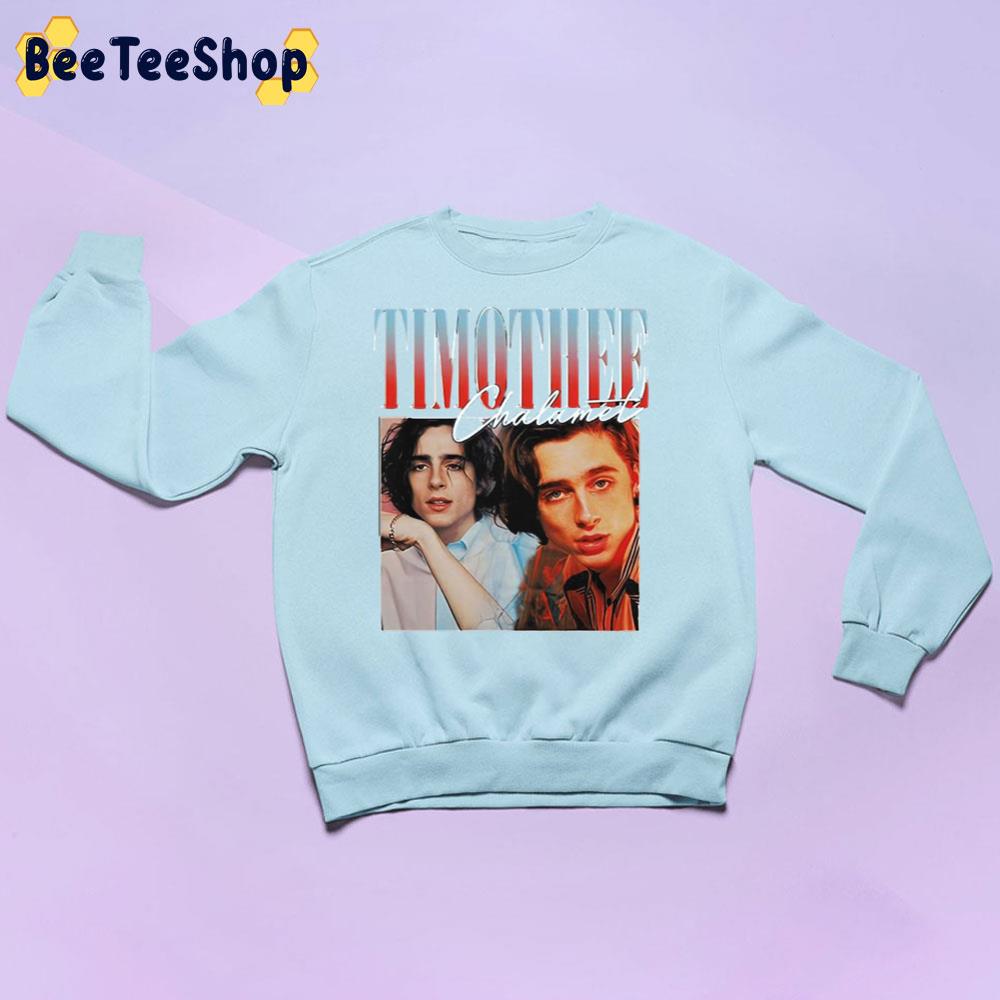 80s Vintage Timothée Chalamet Trending Unisex Sweatshirt 80s Vintage Timothée Chalamet Trending Unisex Sweatshirt