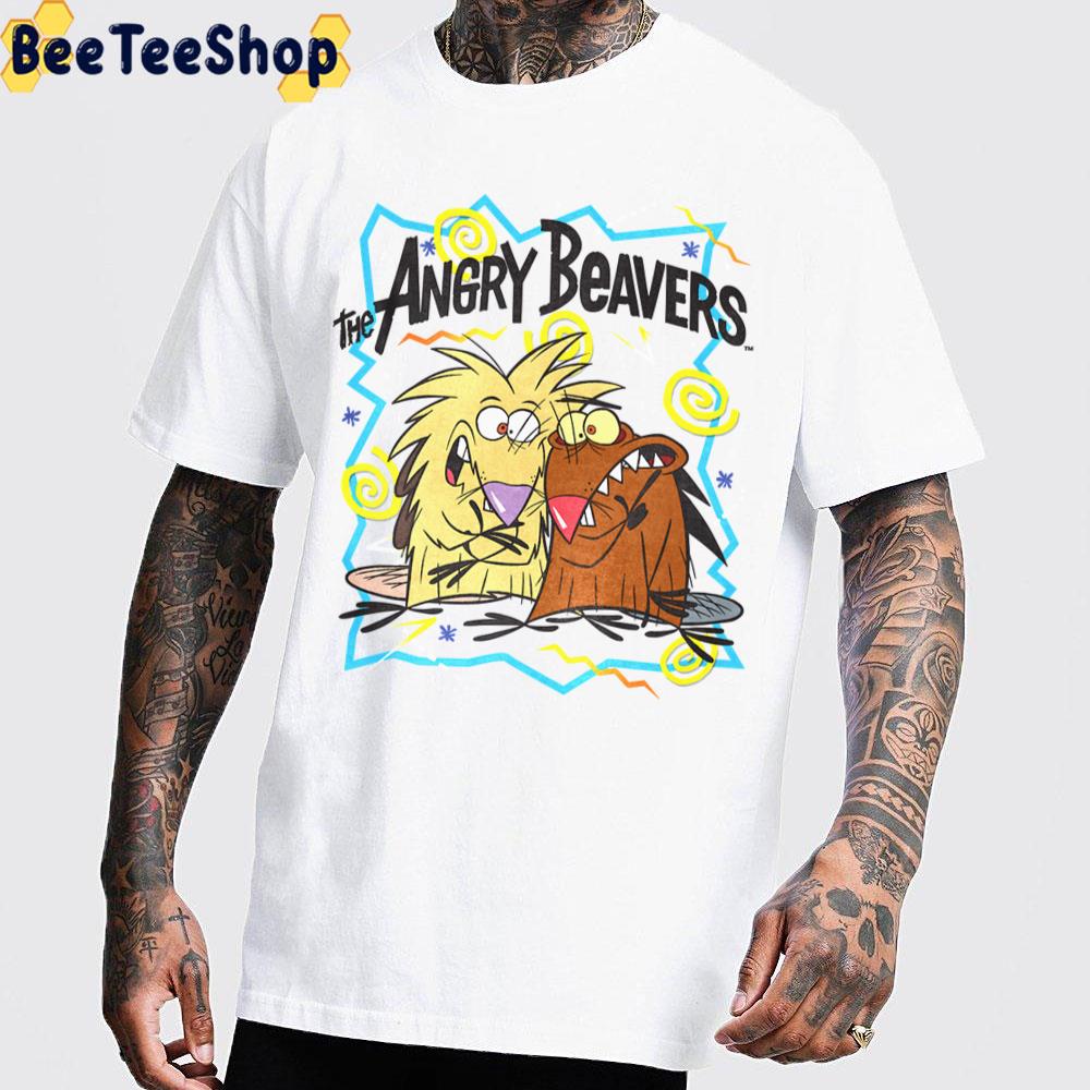 90s Vintage Angry Beavers Characters Trending Unisex T-Shirt 90s Vintage Angry Beavers Characters Trending Unisex T-Shirt