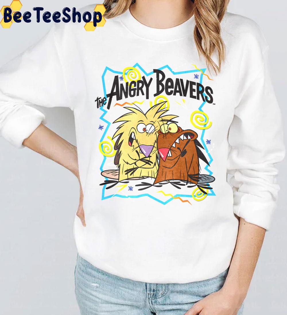 90s Vintage Angry Beavers Characters Trending Unisex T-Shirt 90s Vintage Angry Beavers Characters Trending Unisex T-Shirt