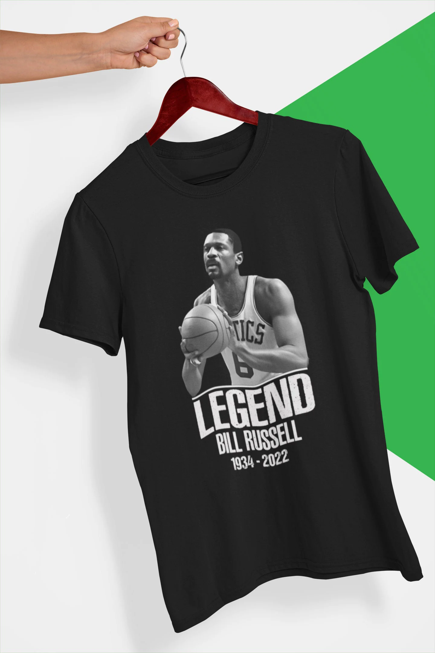Bill Russell Legend 1934 2022 Unisex T-Shirt Bill Russell Legend 1934 2022 Unisex T-Shirt