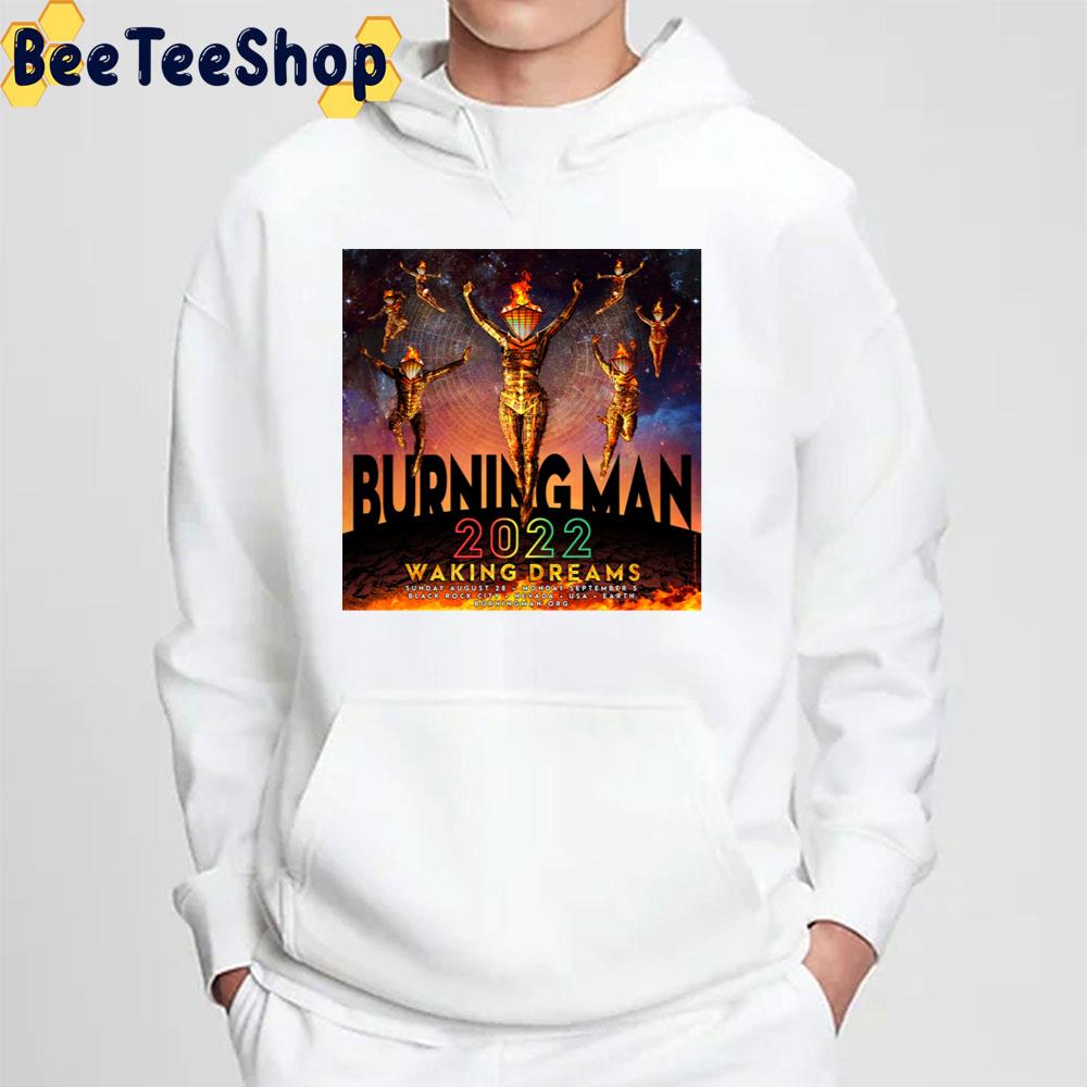 Burning Man 2022 Waking Dreams Unisex T-Shirt Burning Man 2022 Waking Dreams Unisex T-Shirt