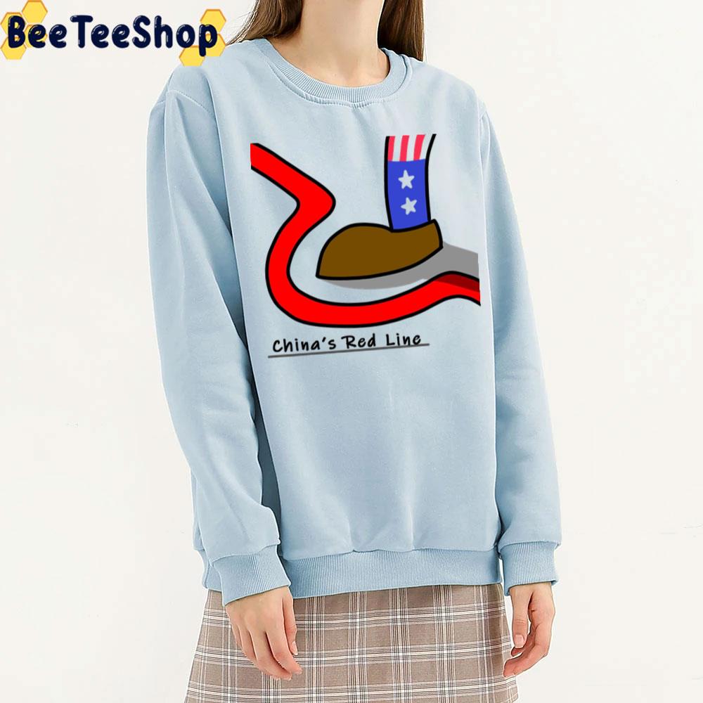 China's Red Line Trending 2022 Unisex T-Shirt China's Red Line Trending 2022 Unisex T-Shirt