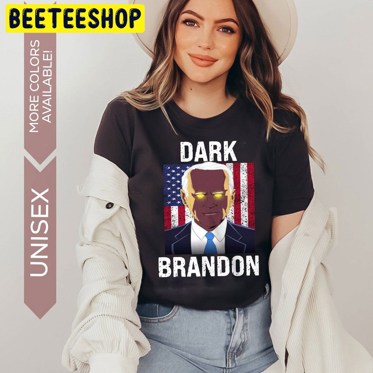 Dark Brandon America Flag Trending 2022 Unisex T-Shirt Dark Brandon America Flag Trending 2022 Unisex T-Shirt