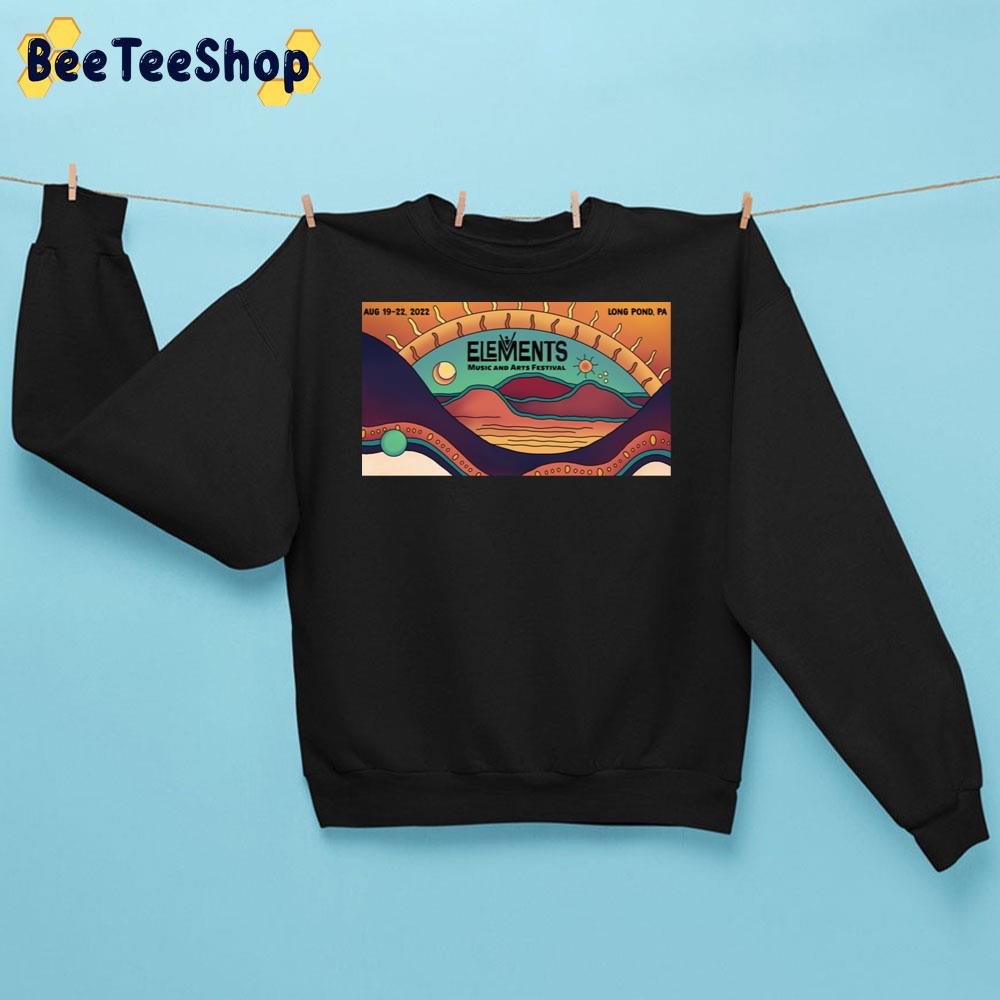 Elements Music And Art Festival 2022 Trending Unisex Sweatshirt Elements Music And Art Festival 2022 Trending Unisex Sweatshirt