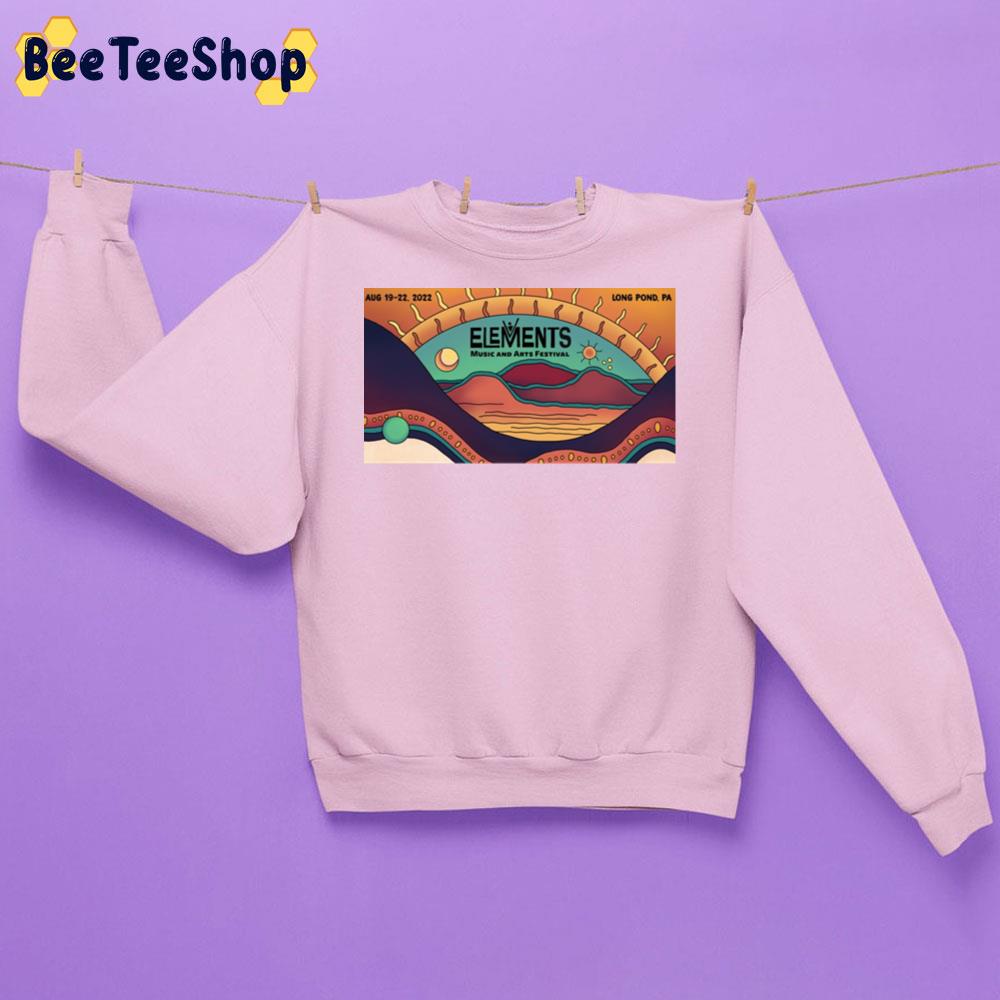 Elements Music And Art Festival 2022 Trending Unisex Sweatshirt Elements Music And Art Festival 2022 Trending Unisex Sweatshirt