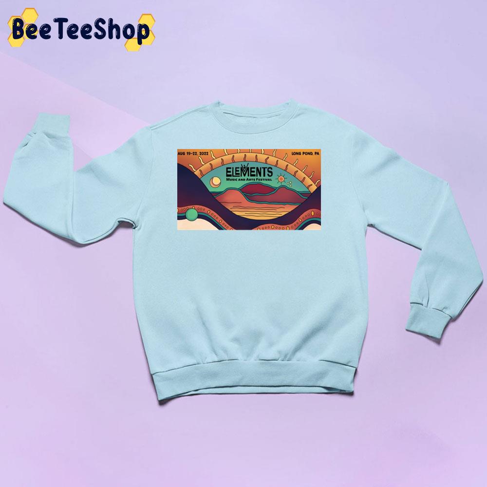 Elements Music And Art Festival 2022 Trending Unisex Sweatshirt Elements Music And Art Festival 2022 Trending Unisex Sweatshirt