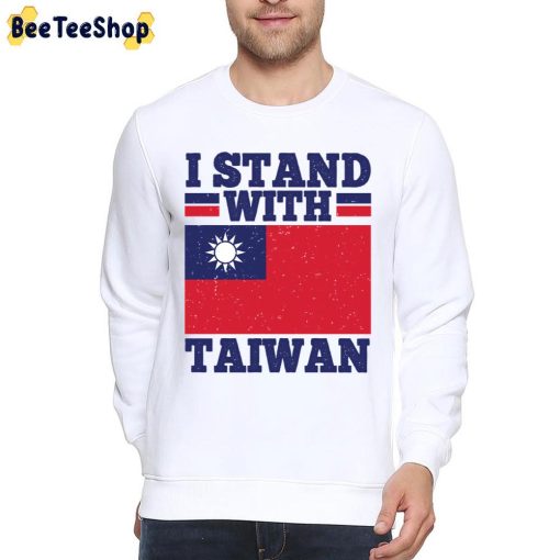I Stand With Taiwan Flag Unisex T-Shirt