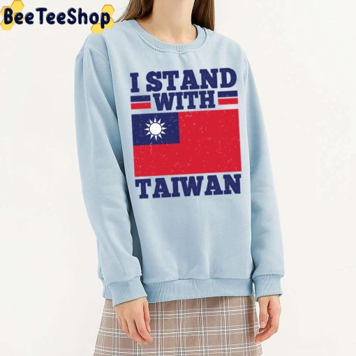 I Stand With Taiwan Flag Unisex T-Shirt