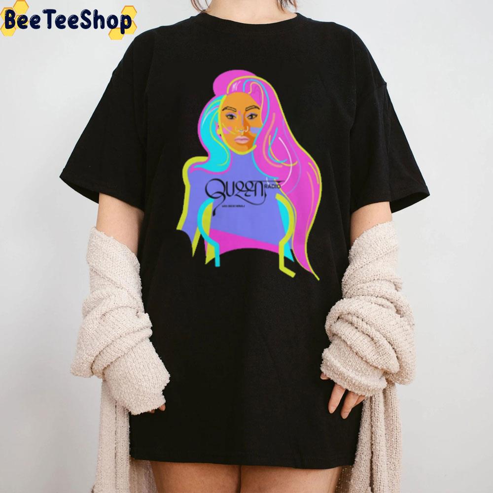 Retro Queen Radio Replay With Nicki Minaj New Trendy Unisex T-Shirt Retro Queen Radio Replay With Nicki Minaj New Trendy Unisex T-Shirt