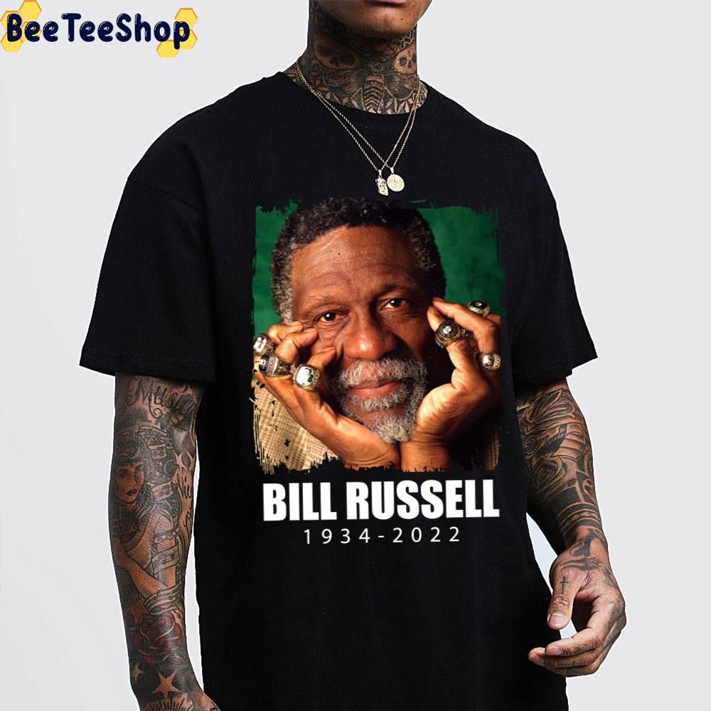 Rip 1934 2022 Bill Russell Unisex T-Shirt Rip 1934 2022 Bill Russell Unisex T-Shirt