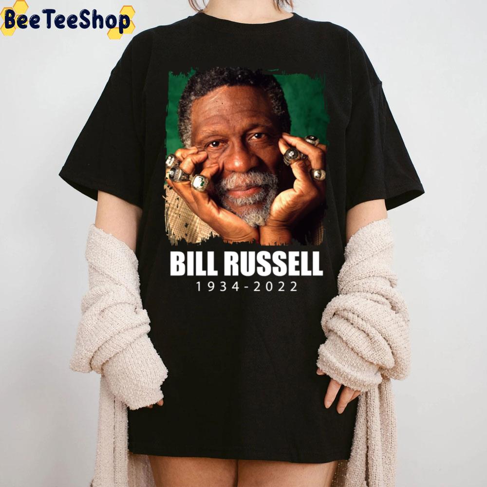 Rip 1934 2022 Bill Russell Unisex T-Shirt Rip 1934 2022 Bill Russell Unisex T-Shirt