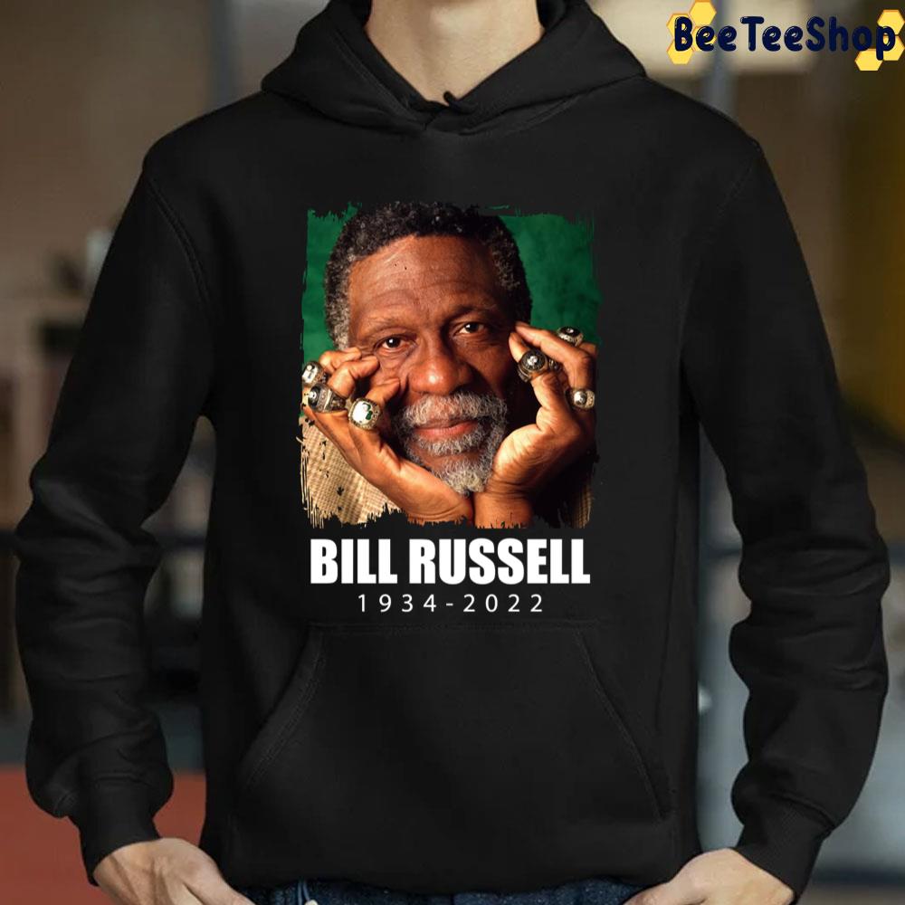 Rip 1934 2022 Bill Russell Unisex T-Shirt Rip 1934 2022 Bill Russell Unisex T-Shirt