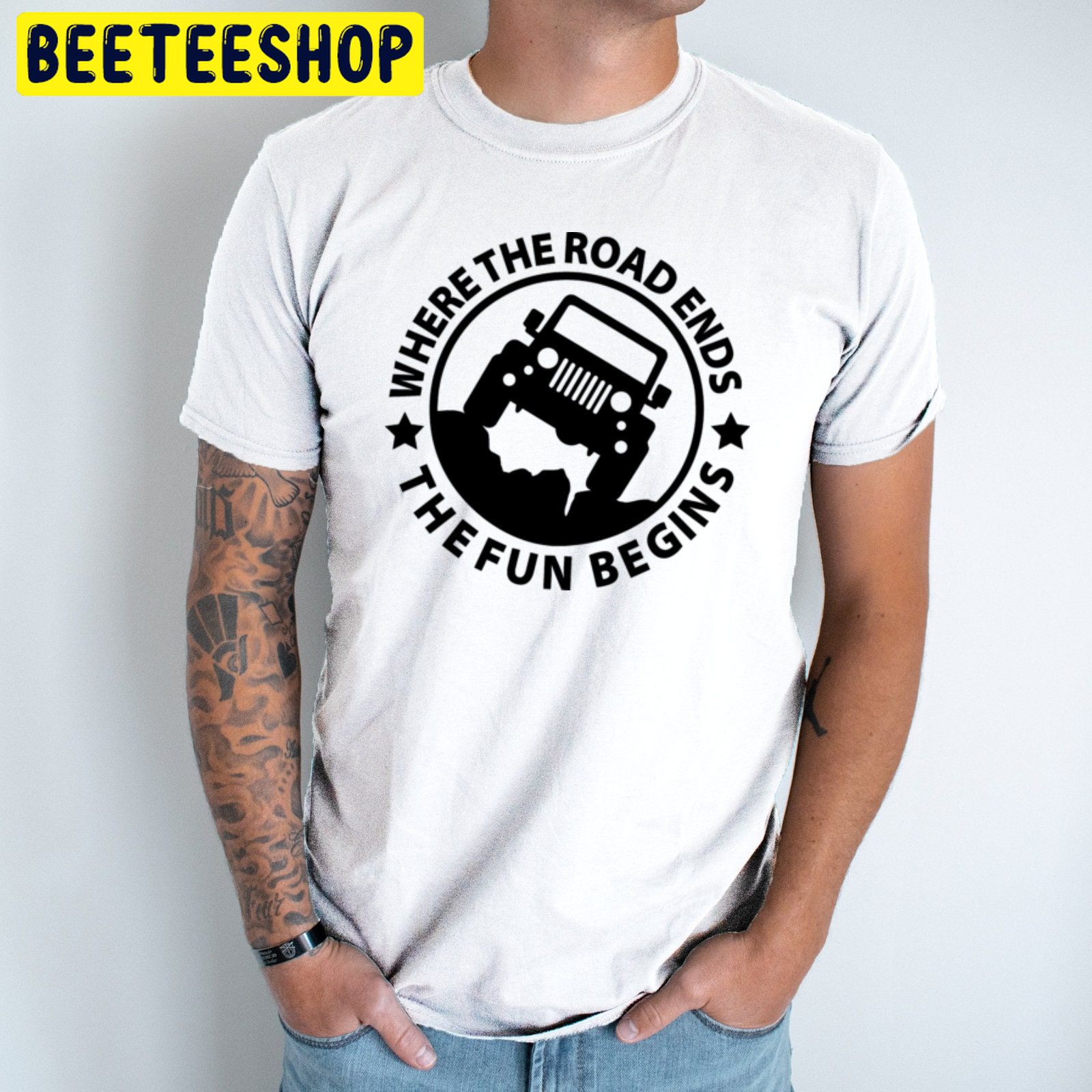 Where The Roas Ends The Fun Begins Trending Unisex T-Shirt Where The Roas Ends The Fun Begins Trending Unisex T-Shirt