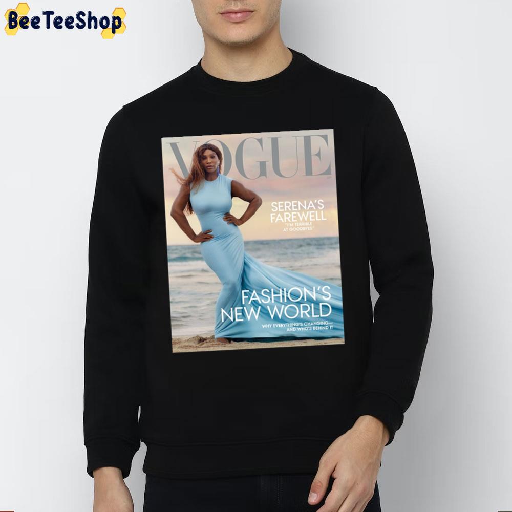 Serena Williams Vogue Art Unisex T-Shirt Serena Williams Vogue Art Unisex T-Shirt