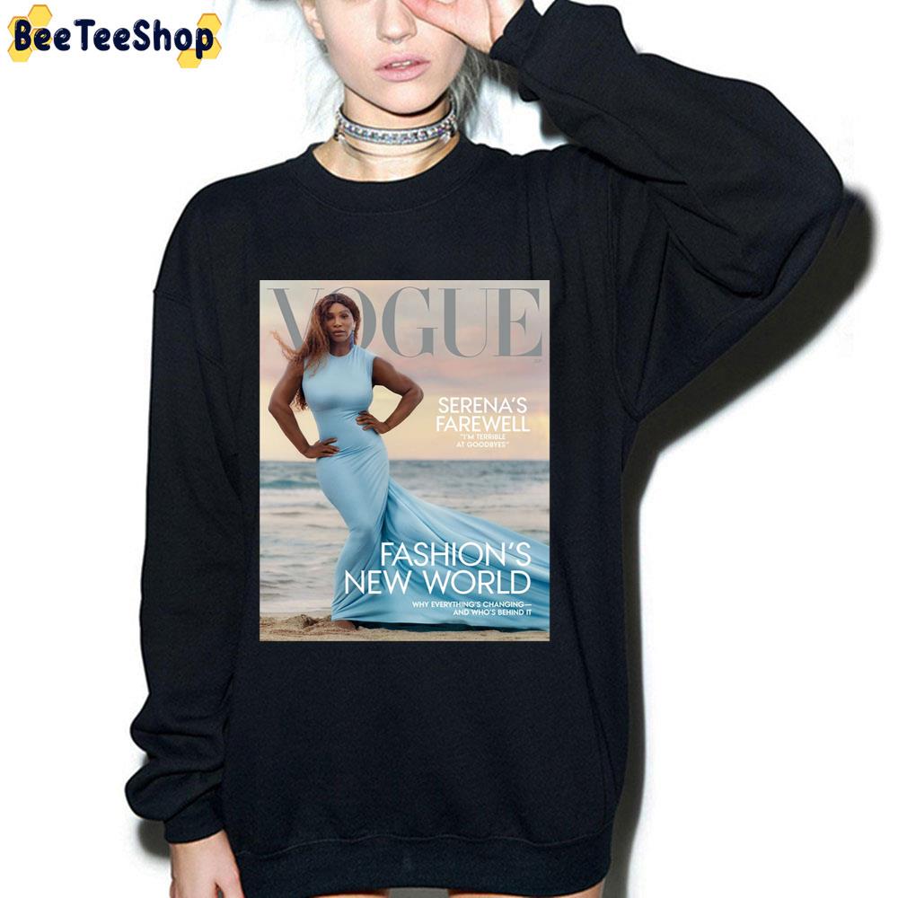 Serena Williams Vogue Art Unisex T-Shirt Serena Williams Vogue Art Unisex T-Shirt
