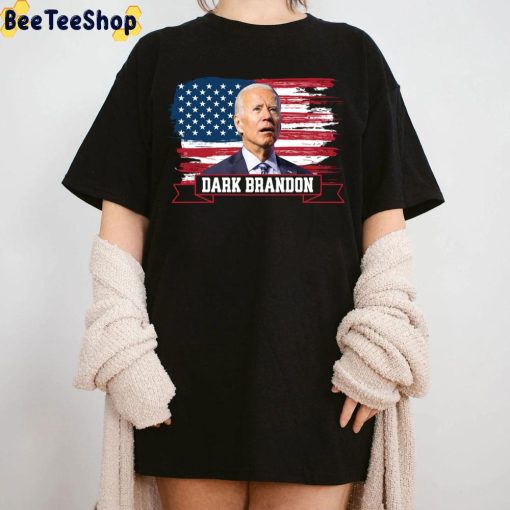 Trending 2022 Dark Brandon America Flag Unisex T-Shirt