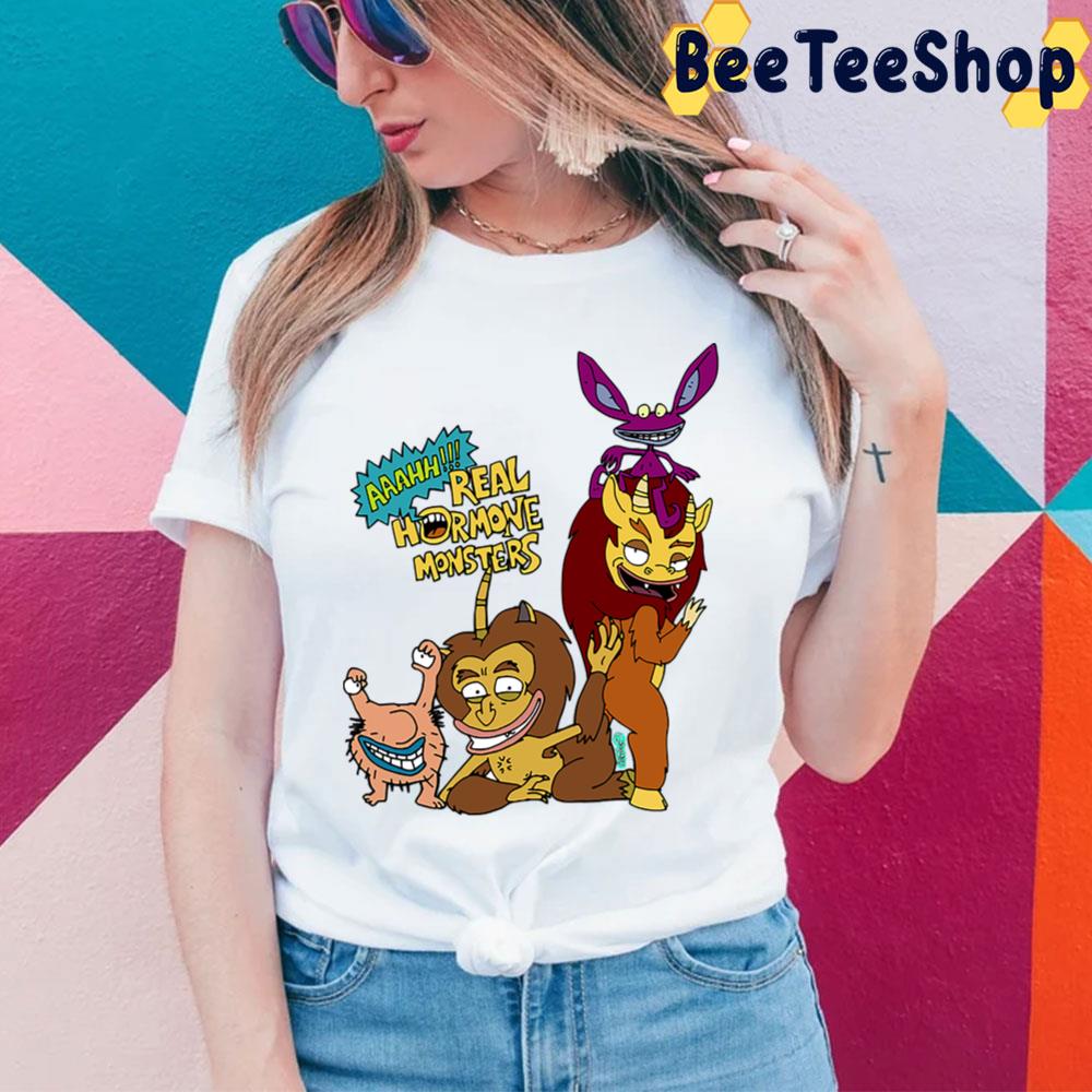 Aaahh! Real Hormone Monsters Trending Unisex T-Shirt Aaahh! Real Hormone Monsters Trending Unisex T-Shirt