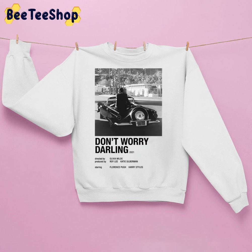 Aesthetic Minimalist Film Don’t Worry Darling 2021 With Vintage Retro Unisex Sweatshirt Aesthetic Minimalist Film Don’t Worry Darling 2021 With Vintage Retro Unisex Sweatshirt