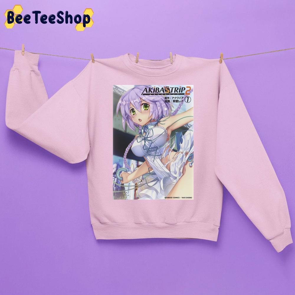 Akiba's Trip 2 Vol. 1 Cover Game Trending Unisex Sweatshirt Akiba's Trip 2 Vol. 1 Cover Game Trending Unisex Sweatshirt