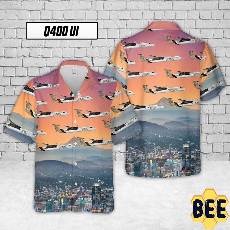 Alaska Airlines Q400 Ui Trending Hawaiian Shirt Alaska Airlines Q400 Ui Trending Hawaiian Shirt