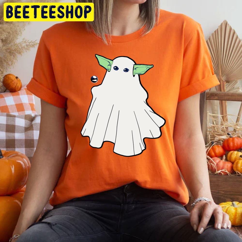 Alien Baby Yoda Boo Loves Halloween Too Halloween Trending Unisex T-Shirt Alien Baby Yoda Boo Loves Halloween Too Halloween Trending Unisex T-Shirt