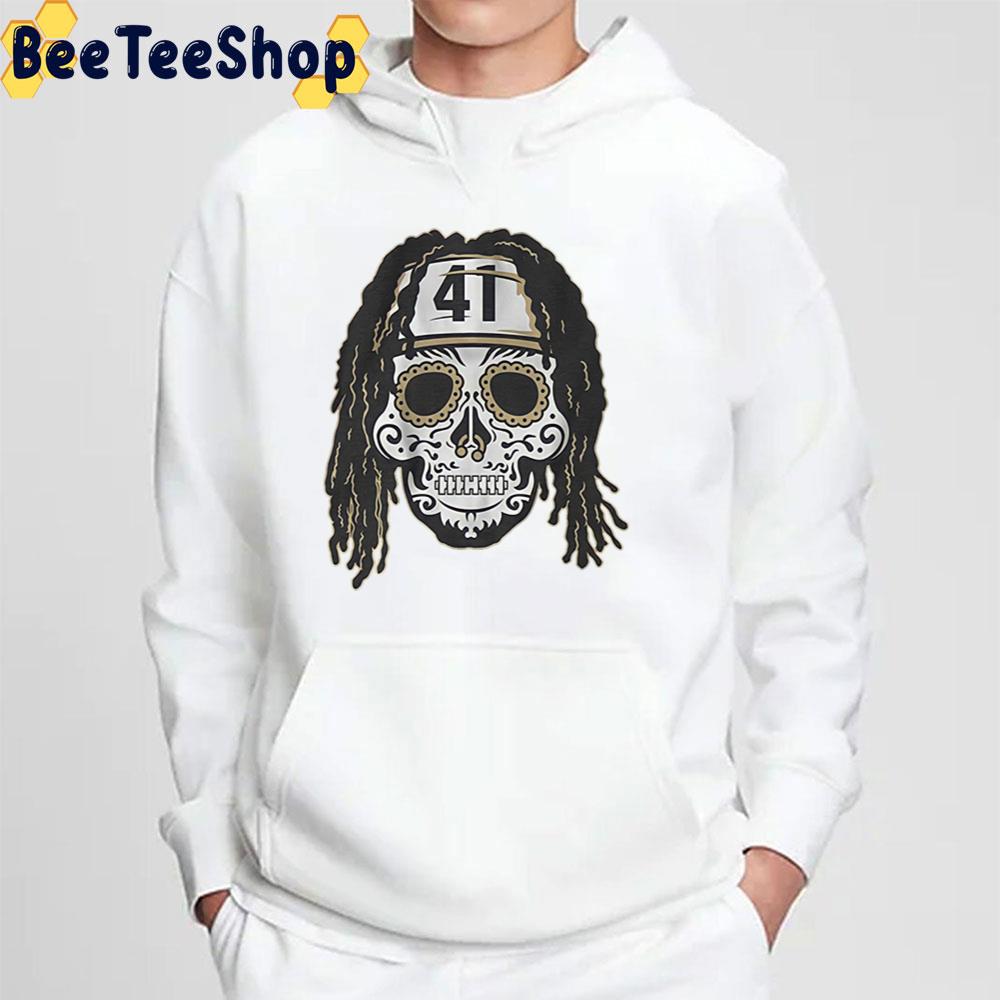 Alvin Kamara Sugar Skull Football Trending Unisex T-Shirt Alvin Kamara Sugar Skull Football Trending Unisex T-Shirt