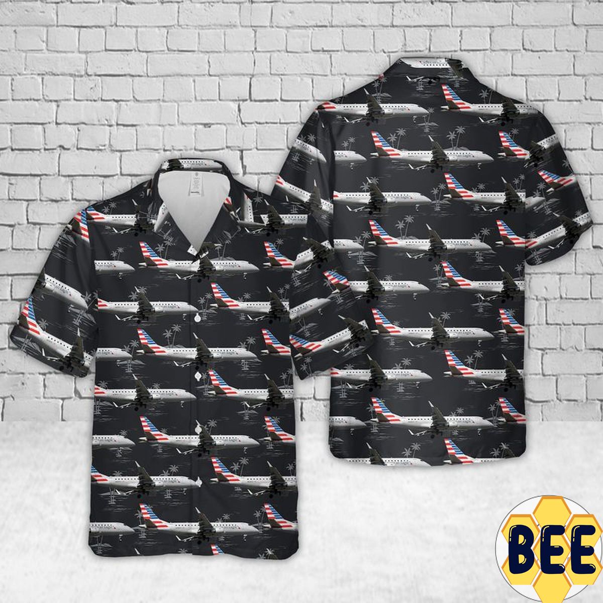 American Eagle Embraer E175 Trending Hawaiian Shirt American Eagle Embraer E175 Trending Hawaiian Shirt