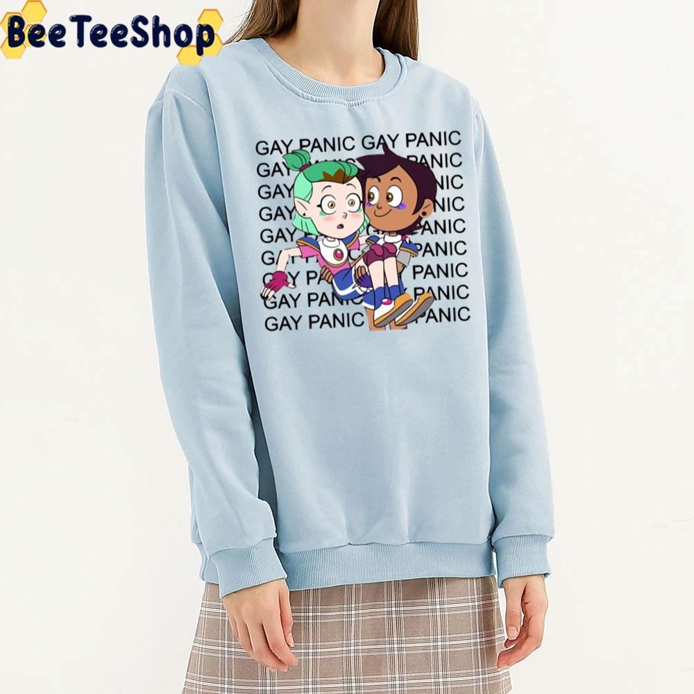 Amity's Gay Panic The Owl House Trending Unisex T-Shirt Amity's Gay Panic The Owl House Trending Unisex T-Shirt
